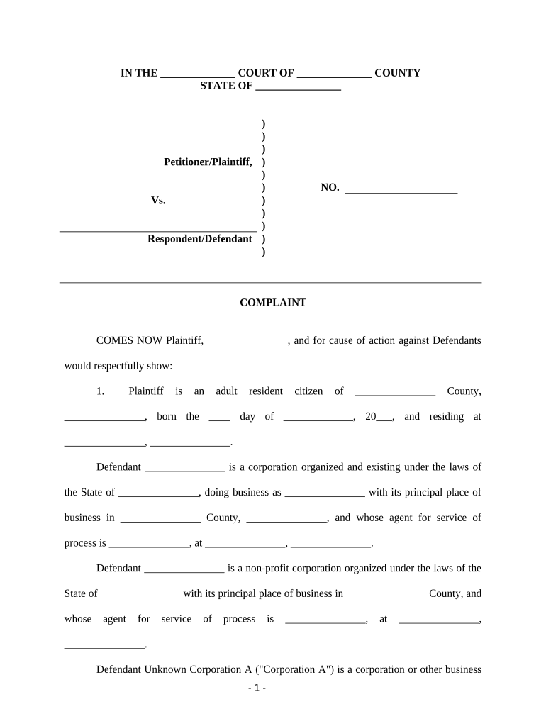 court personal injury Preview on Page 1