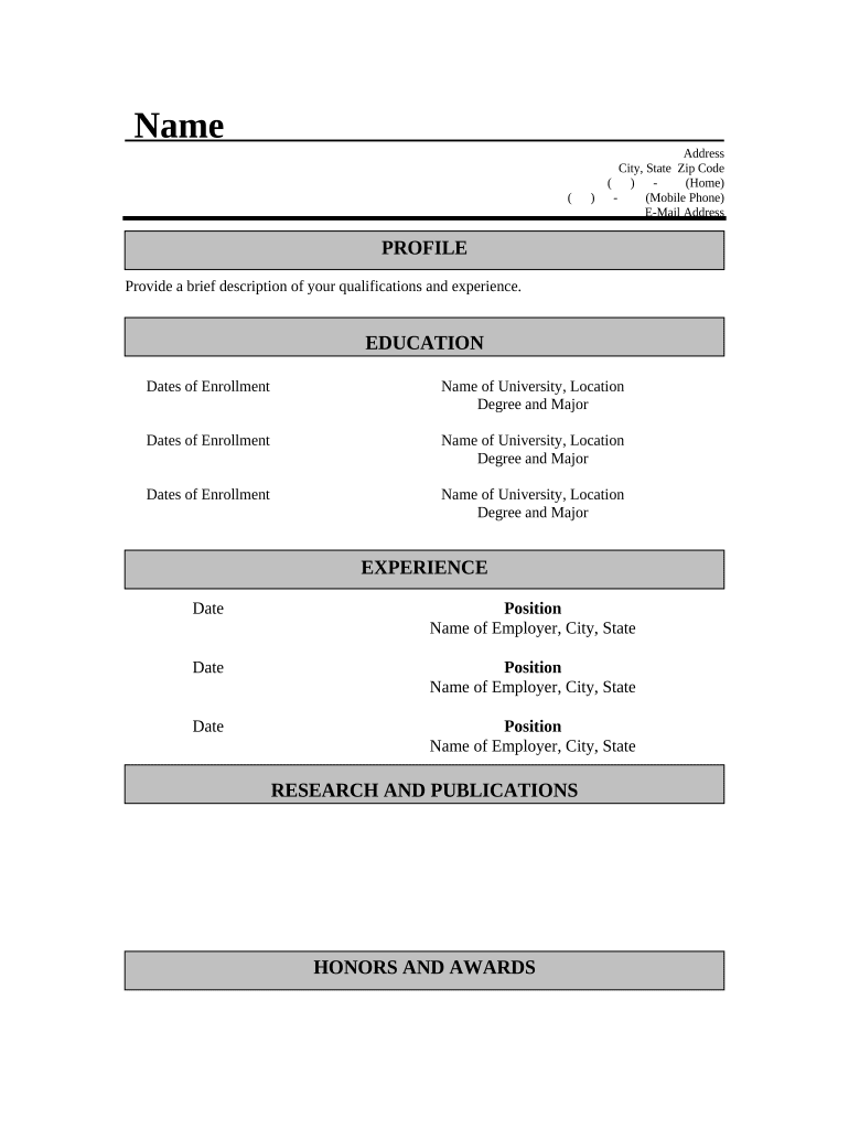 Resume for Nutritional Counselor Preview on Page 1