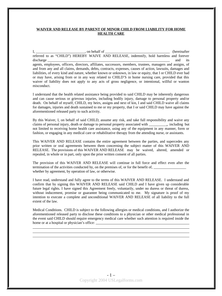 health care worker waiver application Preview on Page 1