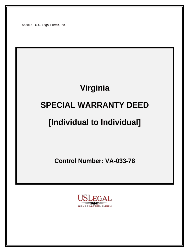 special warranty deed Preview on Page 1