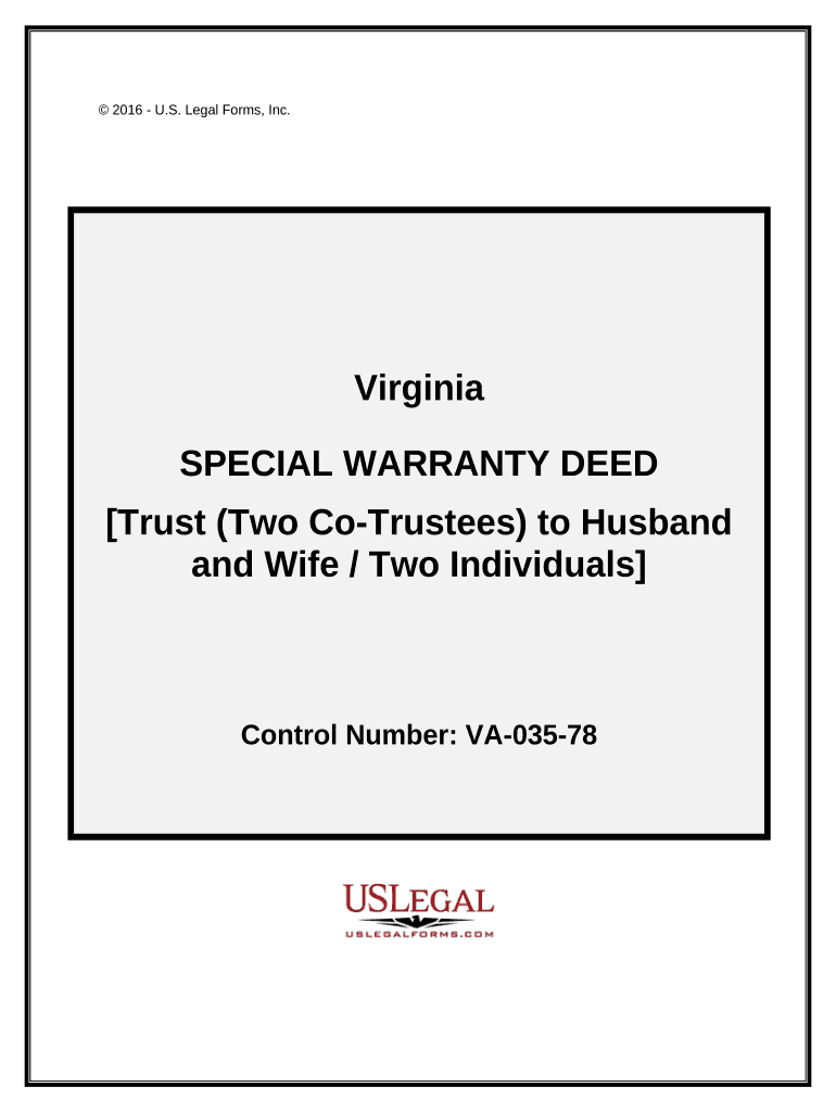 special warranty deed template Preview on Page 1