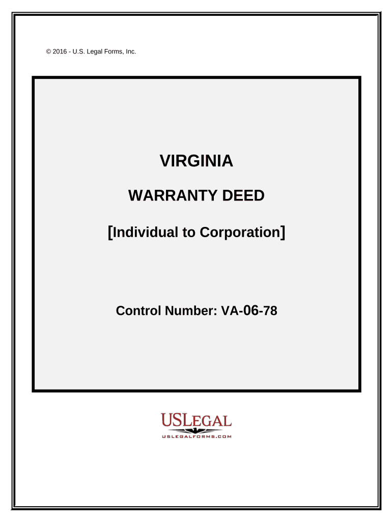 general warranty deed virginia Preview on Page 1
