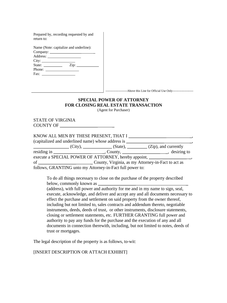 closing estate transaction Preview on Page 1.