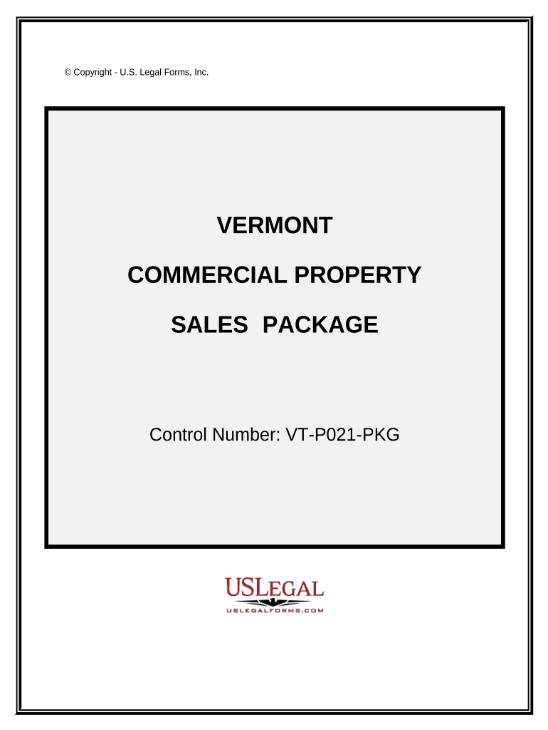 Commercial Property Sales Package - Vermont Preview on Page 1