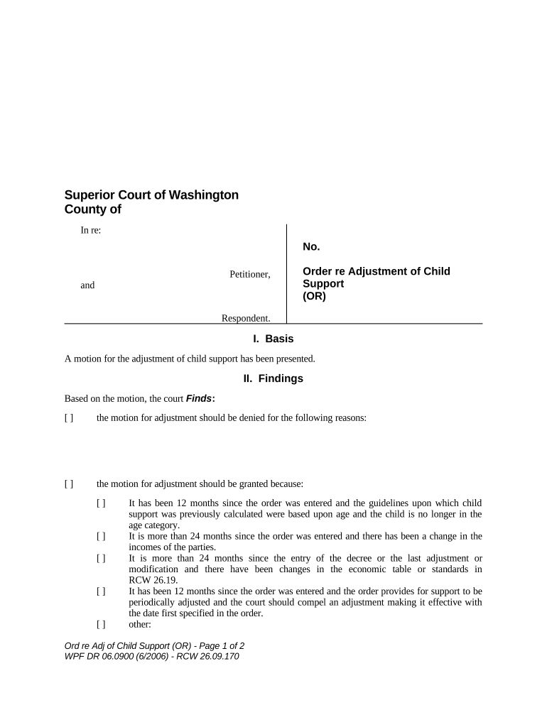 washington adjustment Preview on Page 1