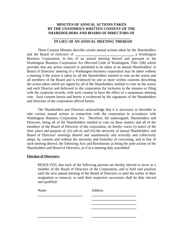 washington annual Preview on Page 1