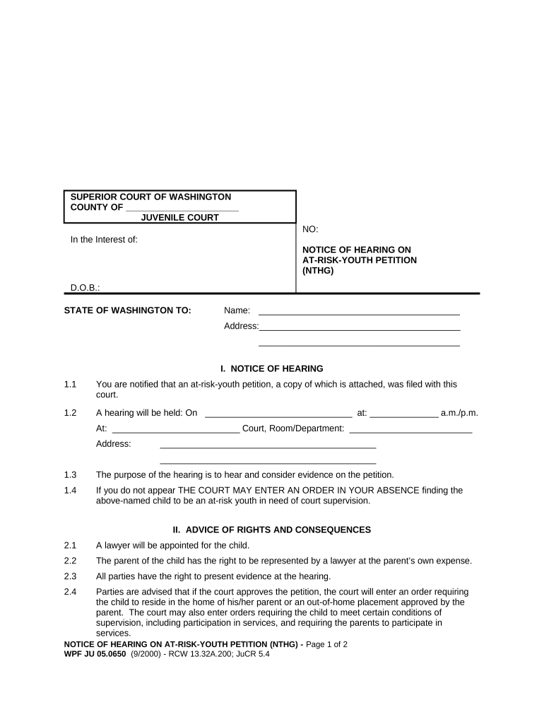 chins petition Preview on Page 1