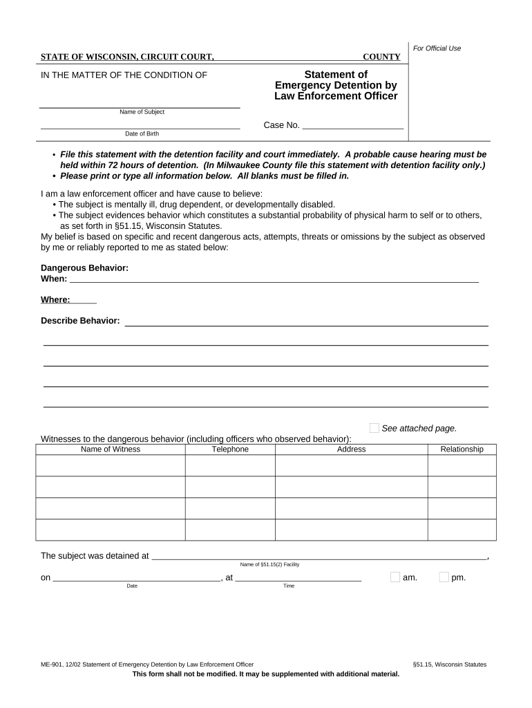 Law enforcement officer Fill out & sign online DocHub