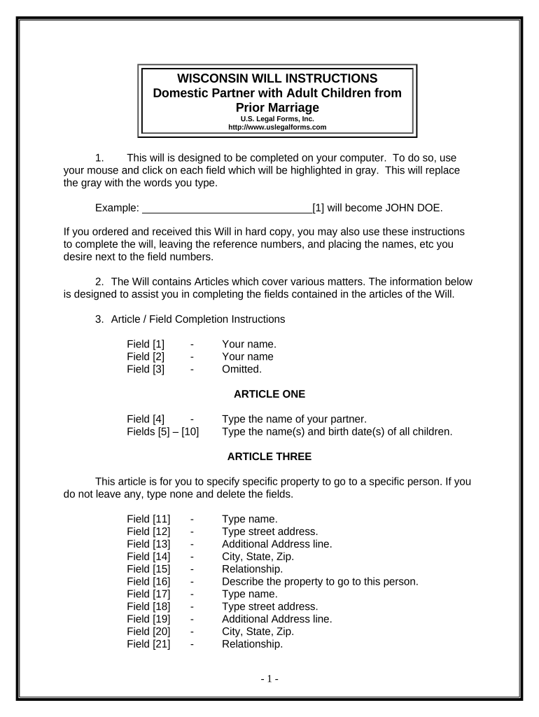 wi legal form Preview on Page 1