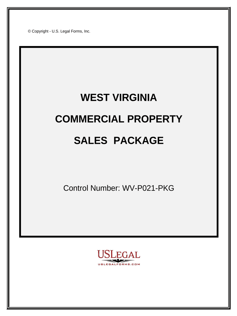 Commercial Property Sales Package - West Virginia Preview on Page 1