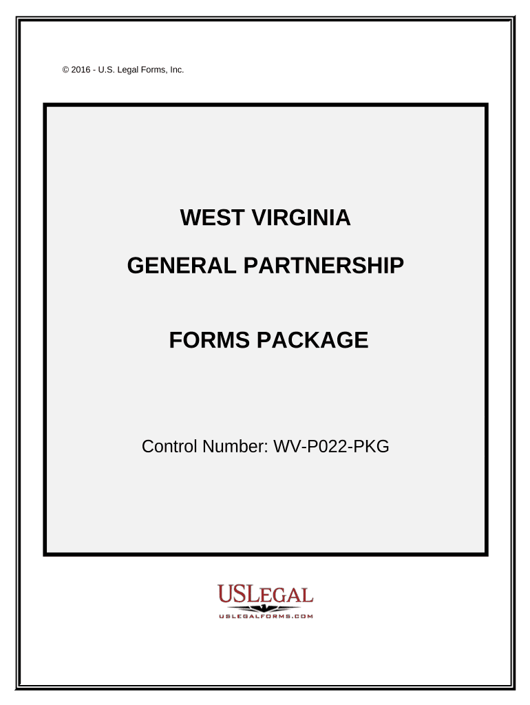 General Partnership Package - West Virginia Preview on Page 1