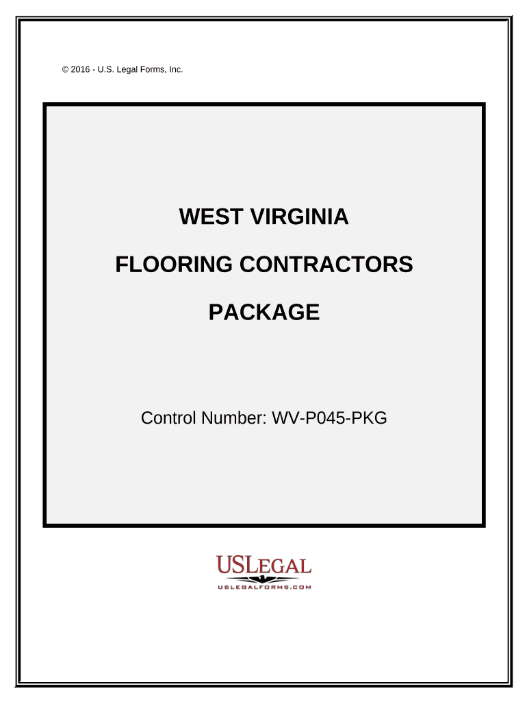Flooring Contractor Package - West Virginia Preview on Page 1