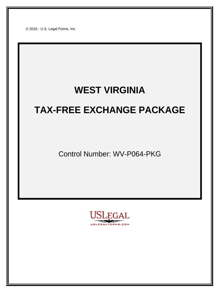 Tax Free Exchange Package - West Virginia Preview on Page 1