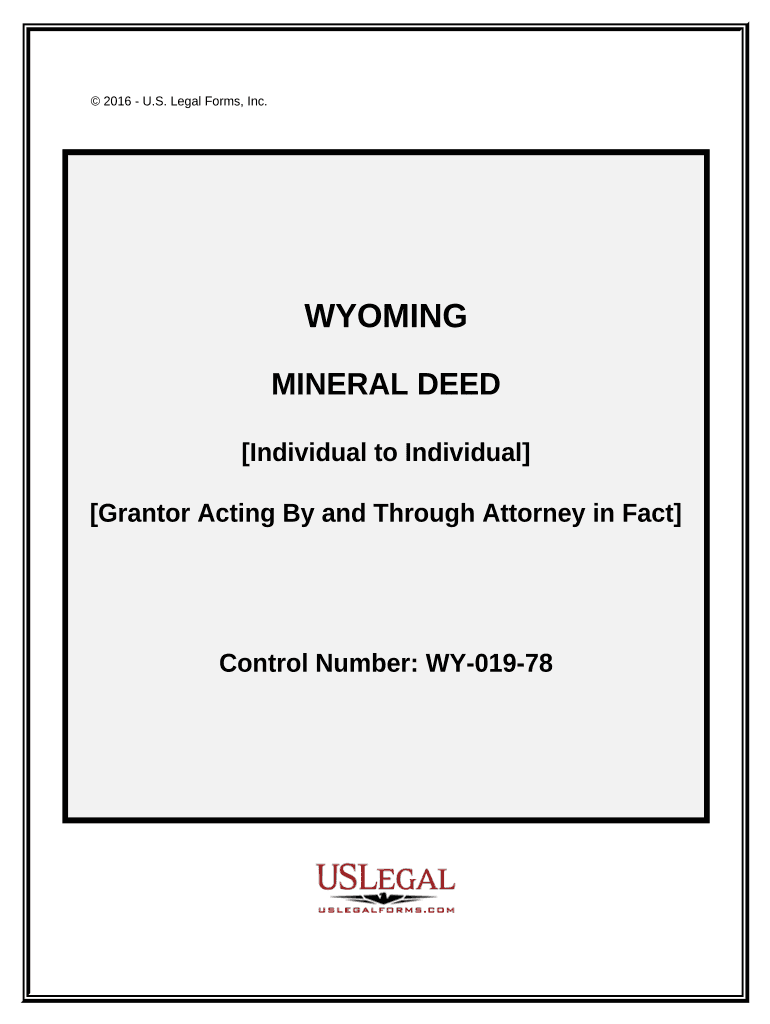 mineral deed form Preview on Page 1.