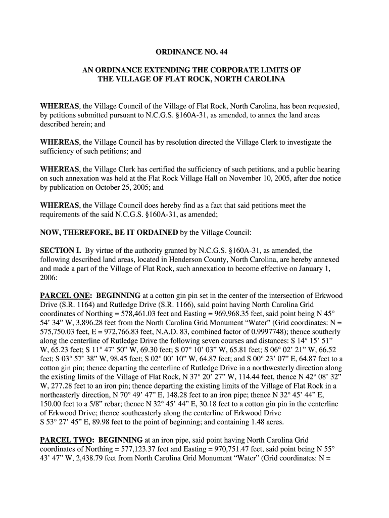 Fillable Online Flat Rock residents get injunction against village sign