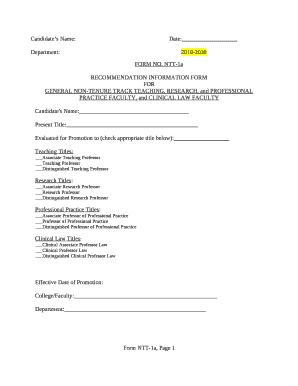 Classification of Ranks and TitlesFaculty Handbook
