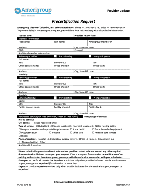 Amerigroup prior authorization form for mri contact centene hr