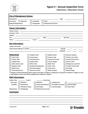 Fillable Online Figure 5Annual Inspection Form Fax Email Print - pdfFiller