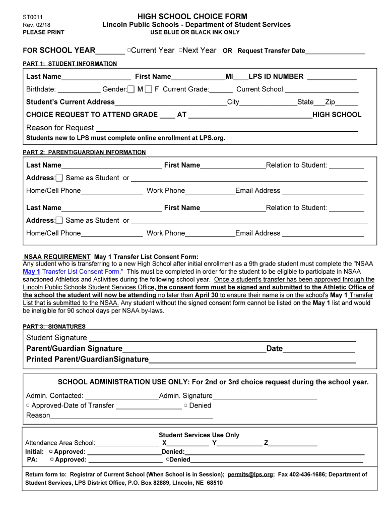 Lincoln Public Schools - Department of Student Services Preview on Page 1