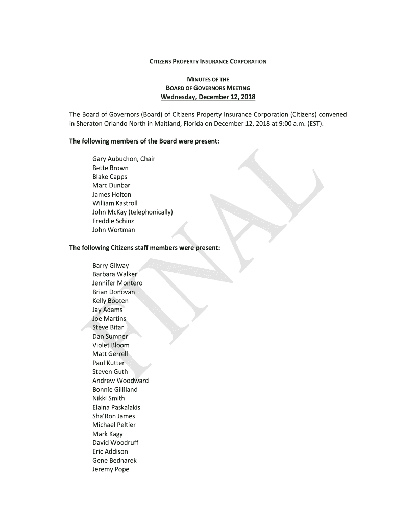 Fillable Online in Sheraton Orlando North in Maitland, Florida on