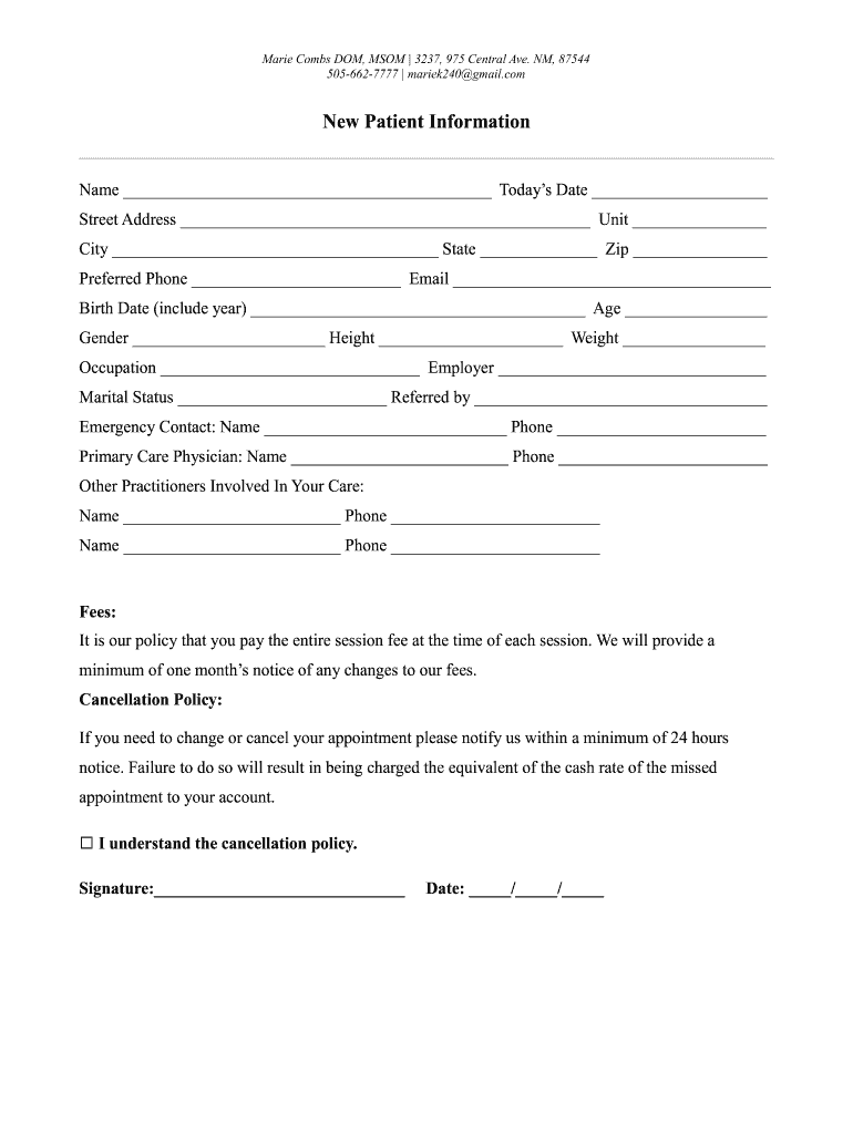 Form preview