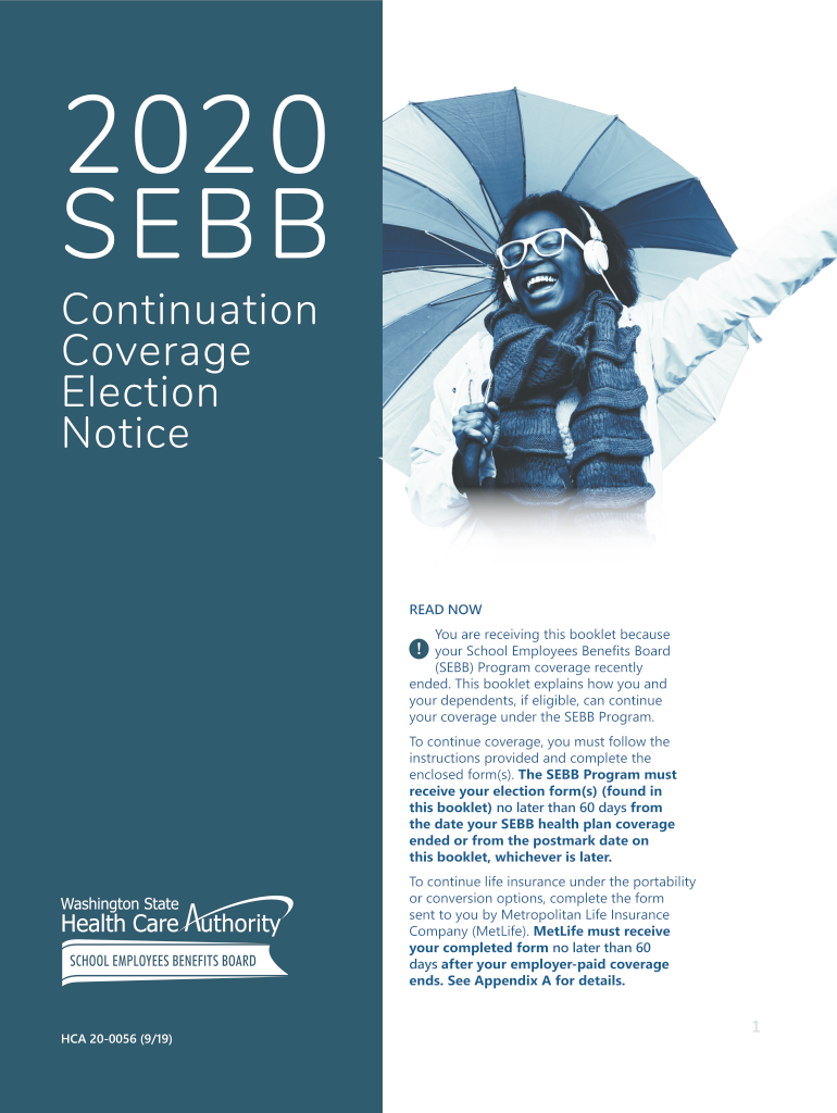 Fillable Online Uniform Dental Plan (SEBB) Certificate of Coverage 2020 Fax Email Print pdfFiller