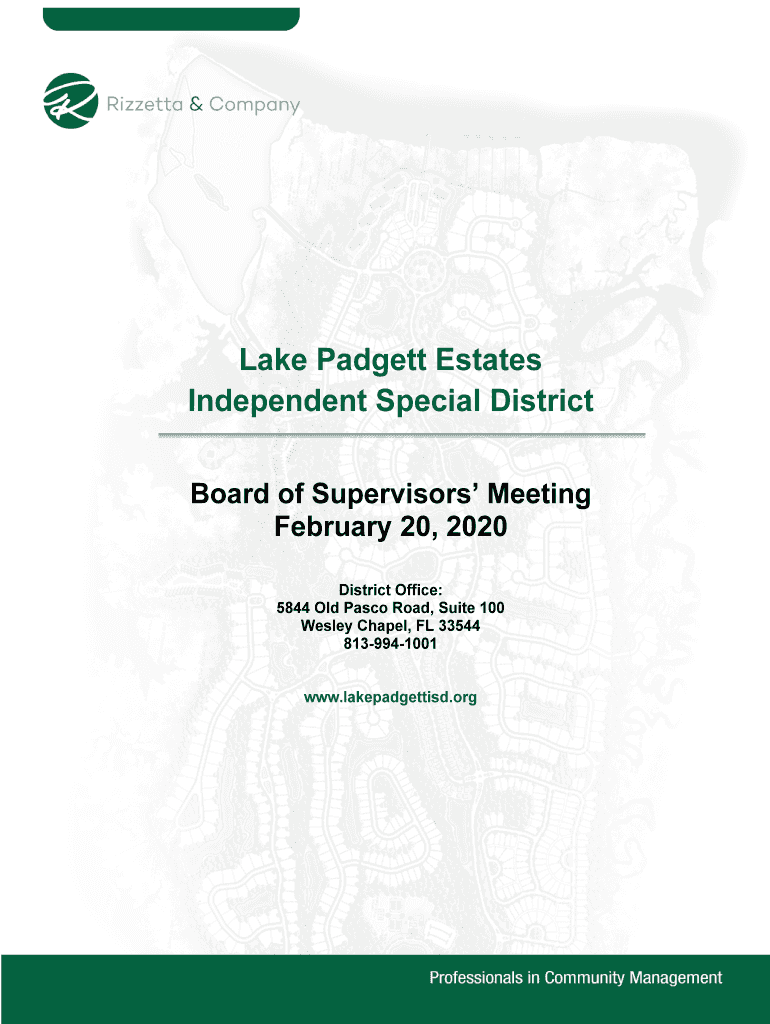 Fillable Online Lake Padgett Estates ISD AWS Fax Email Print pdfFiller