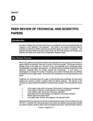 Transportation Research Board Paper Review Form