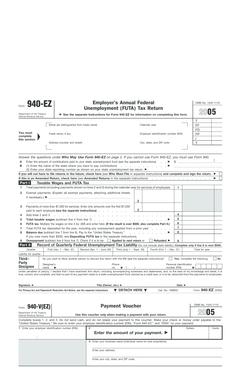 Form 940-EZ 2005