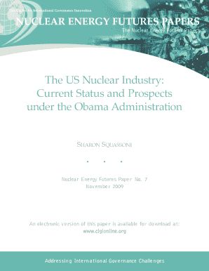 Teacher reflection form sample - The US Nuclear Industry: Current Status and Prospects under the ... - carnegieendowment