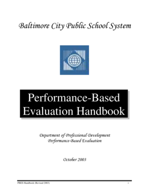 Performance-Based Evaluation System - National Council on ... - nctq