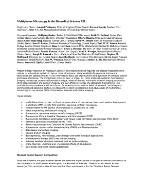 multiphoton microscopy in the biomedical sciences statement form