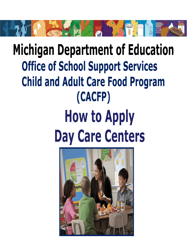 How to Apply Day Care Centers Preview on Page 1