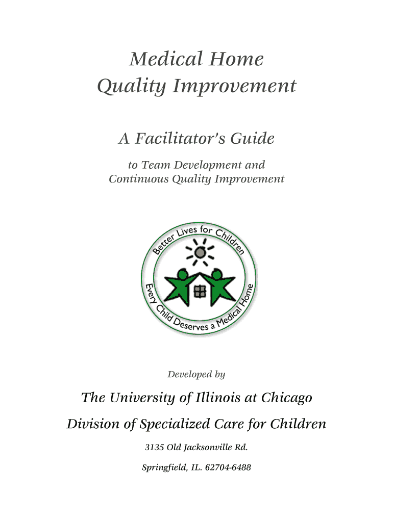 Medical Home Quality Improvement - Association of Maternal - amchp Preview on Page 1