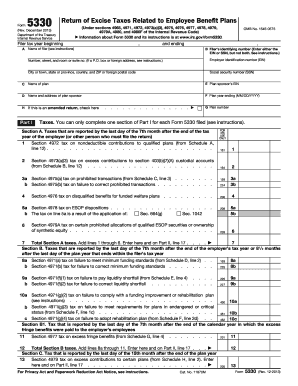 IRS Form 5330