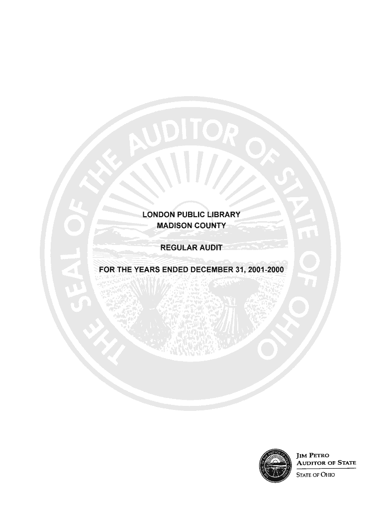 Fund Cash Balances - All Non-Expendable Trust Funds - auditor state oh Preview on Page 1