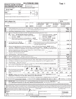 mo2011 1040 instruction of filling out form