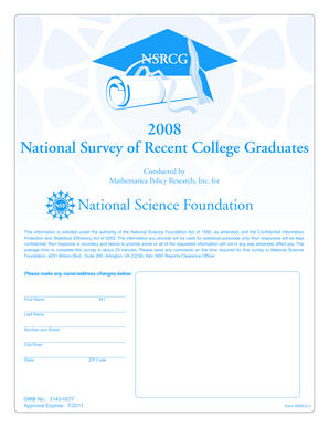 Education Background Survey Form