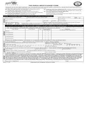 TDP Enrollment/Change Form