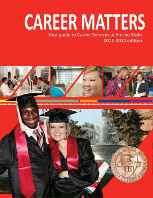 Student biodata - career matters handbook form