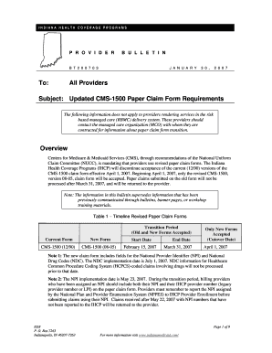 cms 1500 bulletin bt200703