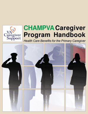Fillable Online va CHAMPVA Caregiver Program Handbook - va Fax Email Print - PDFfiller