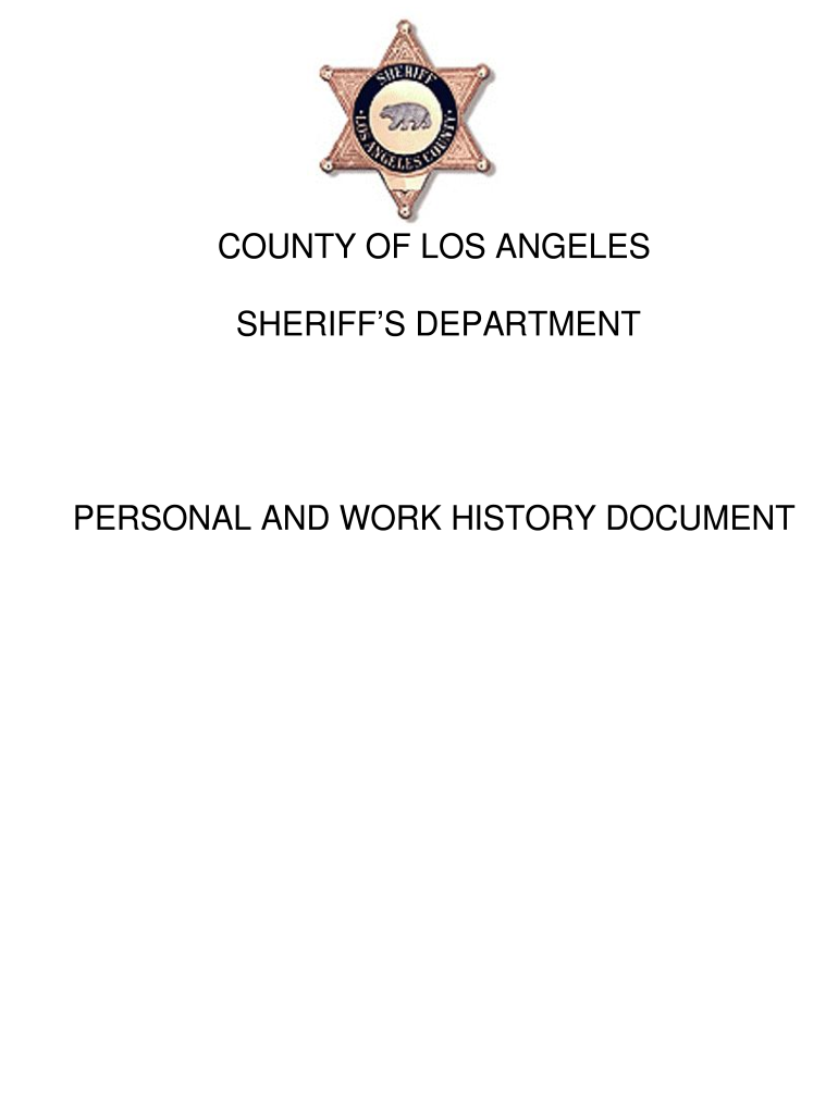 form sheriff Preview on Page 1