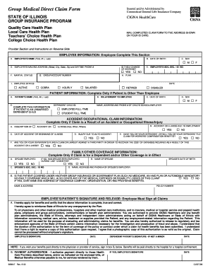 Cigna HealthCare Direct Claim Form