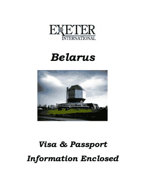 belarus visa unemployed form