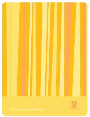 SBA Loan Application Package