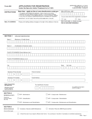 dea form 363