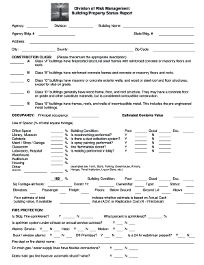 Building Property Status Report