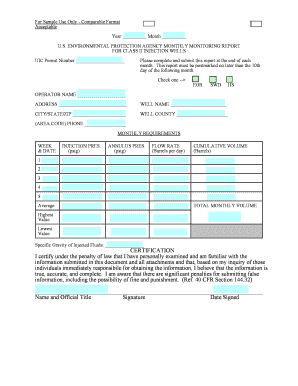 Financial report sample pdf - sample monthly monitoring form