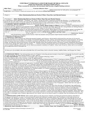 fha purchase agreement